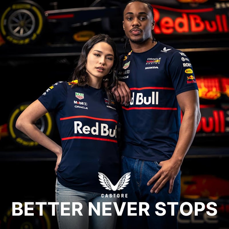 CASTORE تي شيرت فريق ريد بُل ريسينغ F1 للرجال 2025 - Image 5